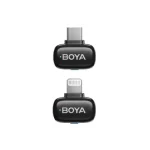 BOYA Mini-12 Wireless Microphone for Android and IOS - Black - Image 4