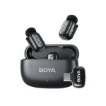 BOYA Mini-12 Wireless Microphone for Android and IOS - Black - Image 5