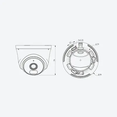 Tiandy TC C320N 1ANB 28 AK Series Turret Camera 3 400x400 1