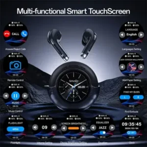 Weofly LifeFits Earbuds with Smart TouchScreen Weofly LifeFits Earbuds with Smart TouchScreen 4 400x400 1