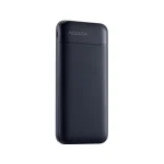 ADATA C100 10000mAh fast charging power bank, slim design, shown charging a smartphone. Portable external battery charger for mobile devices