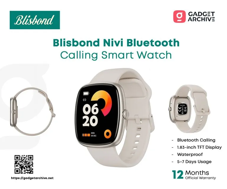 Smartwatch with Bluetooth calling feature
