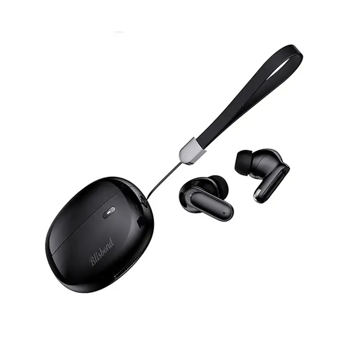 Blisbond S1 TWS earbuds charging case black Bangladesh online gadget shop