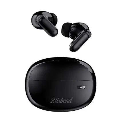 Blisbond S1 ANC ENC TWS earbuds black color price in Bangladesh online gadget shop