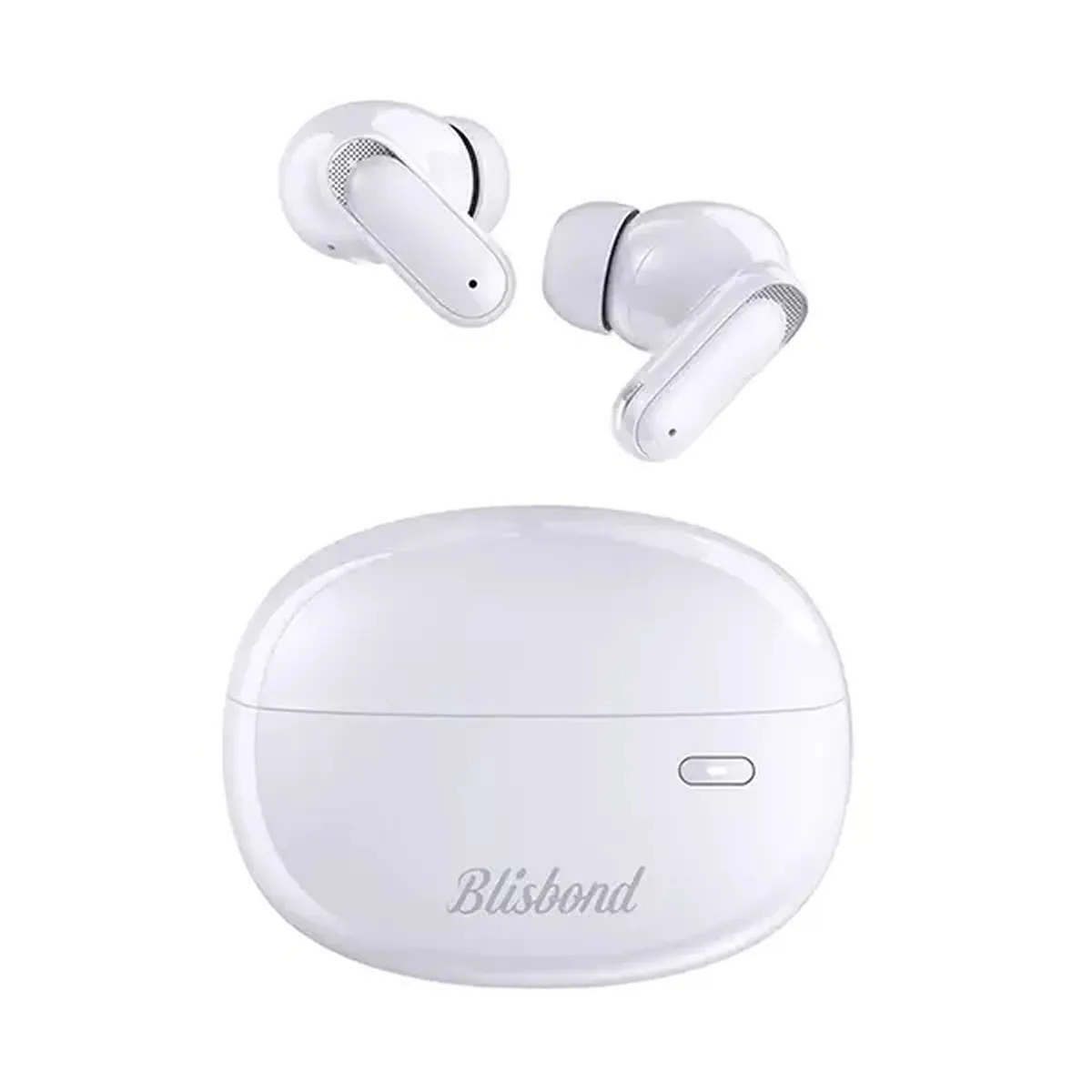 Blisbond S1 white TWS earbuds ANC ENC wireless earbuds Bangladesh price