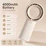 JISULIFE FA42 Super Mini Turbo Fan – Best Portable Fan for Cooling - Image 3