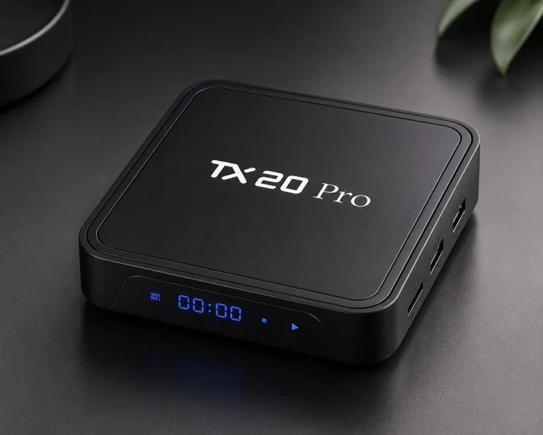 TX20 Pro Smart Android TV Box Home Entertainment Setup